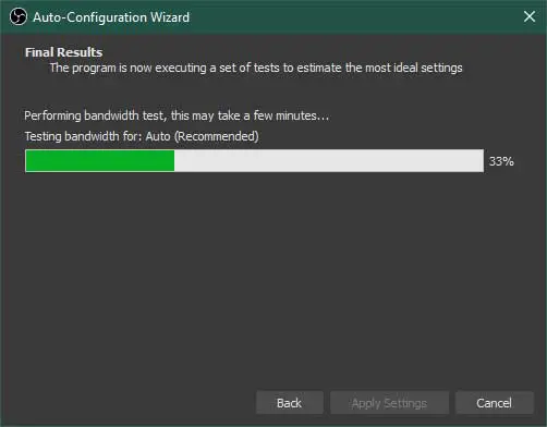 OBS Studio Auto-Configuration Wizard Step 5