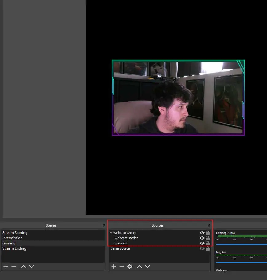 OBS Studio - Adding webcam overlay 3