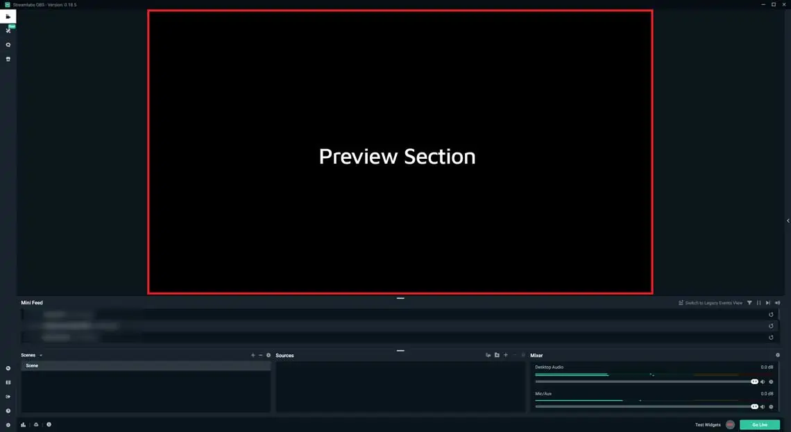 Streamlabs OBS Preview