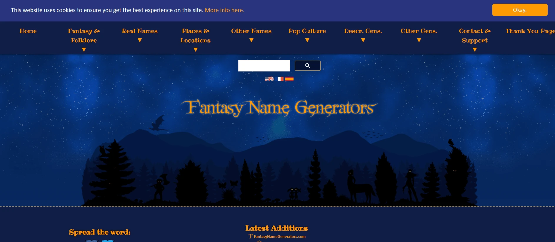 Fantasy Name Generator