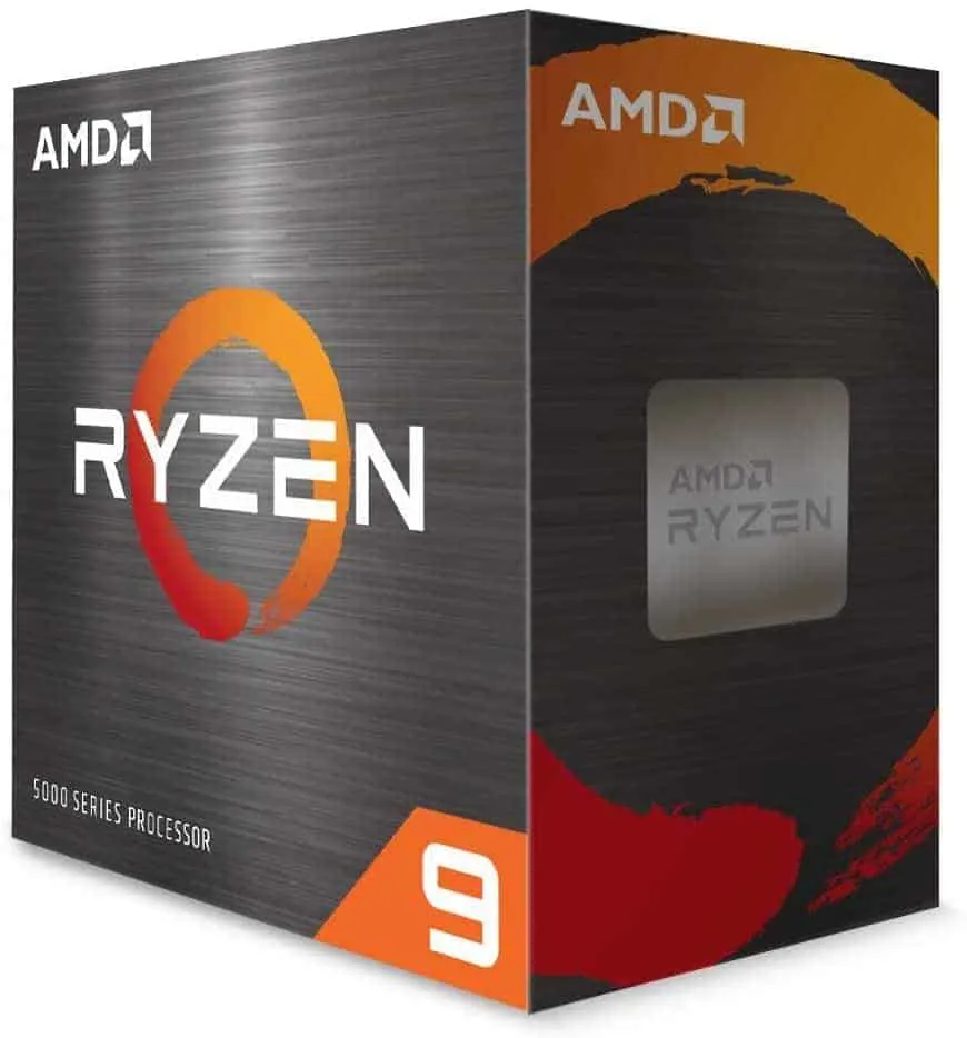 AMD Ryzen 9 5950x as a Processor