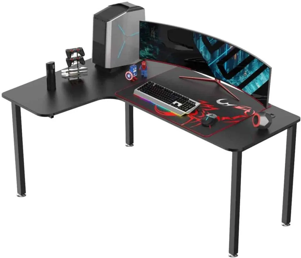 Eureka Ergonomic Gaming Desk L60 - Best L-Shaped Gaming Desk