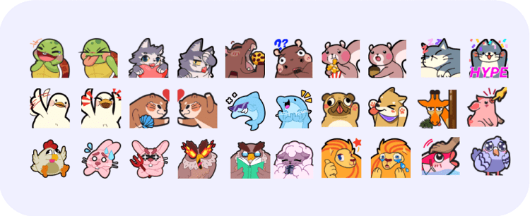 Hype Train emotes