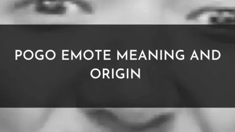 PogO Emote Meaning and Origin