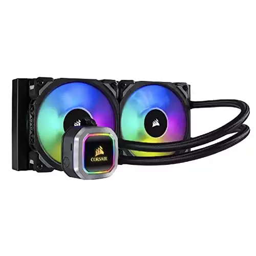 Corsair H100i RGB Platinum AIO Liquid CPU Cooler | Amazon