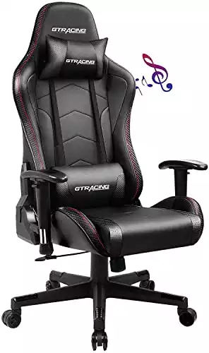 GTRACING Gaming Chair with Speakers Bluetooth Music Video Game Chair | Amazon