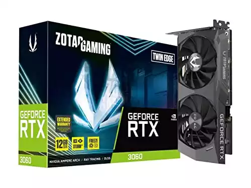 ZOTAC Gaming GeForce RTX 3060 Twin Edge | Amazon