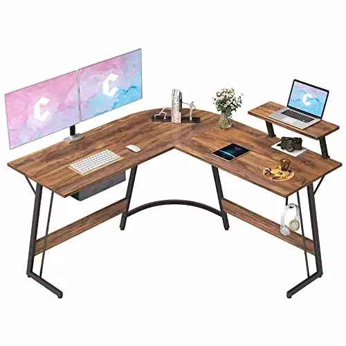 CubiCubi L Shaped Gaming Desk | Amazon