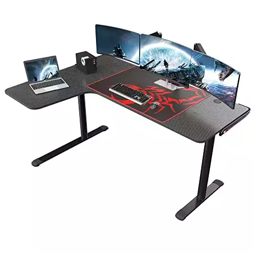 Eureka Ergonomic L Shaped Gaming Desk | Amazon