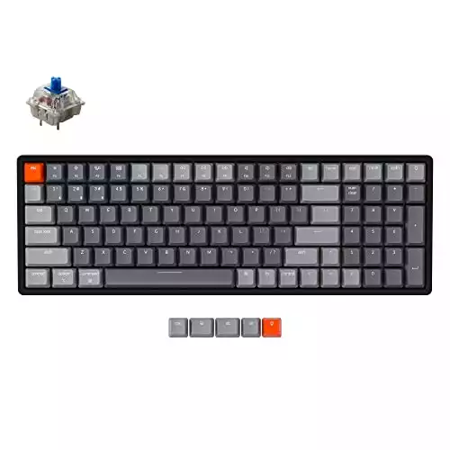 Keychron K4 Wireless Bluetooth/USB Wired Gaming Mechanical Keyboard | Amazon