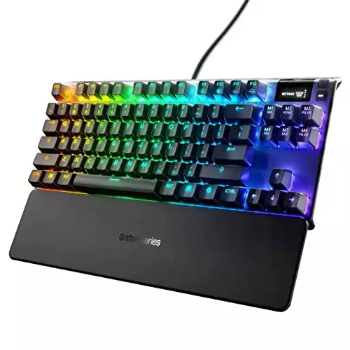 SteelSeries Apex Pro TKL Mechanical Gaming Keyboard | Amazon