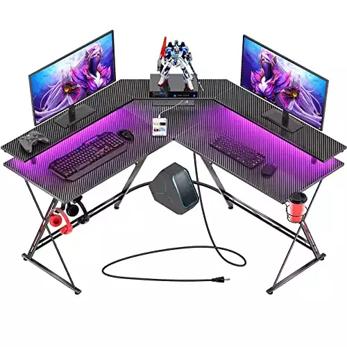 SEVEN WARRIOR Gaming Desk 50.4” | Amazon