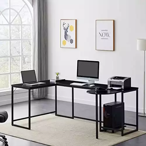 Merax U-Shaped Computer Desk | Amazon